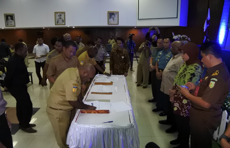 20 Kabupaten Tandatangani Rencana Aksi Pemberantasan Korupsi